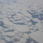 Ice floes in Nunavut. The Canadian Arctic is warming up.