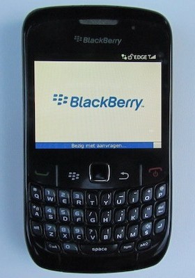 BlackBerry Curve toestel.