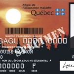Health card van de provincie Quebec
